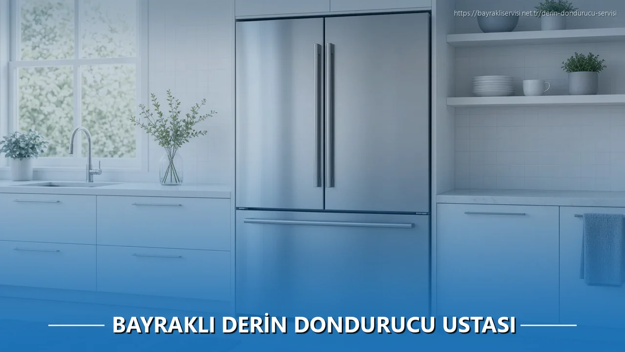 Bayraklı Derin Dondurucu Ustası